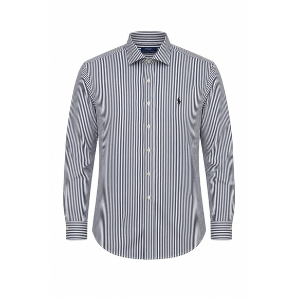 Polo Ralph Lauren Other - Polo Ralph Lauren Oxford Shirt Men 17 34/35 XL Black Striped Button Front L/S
